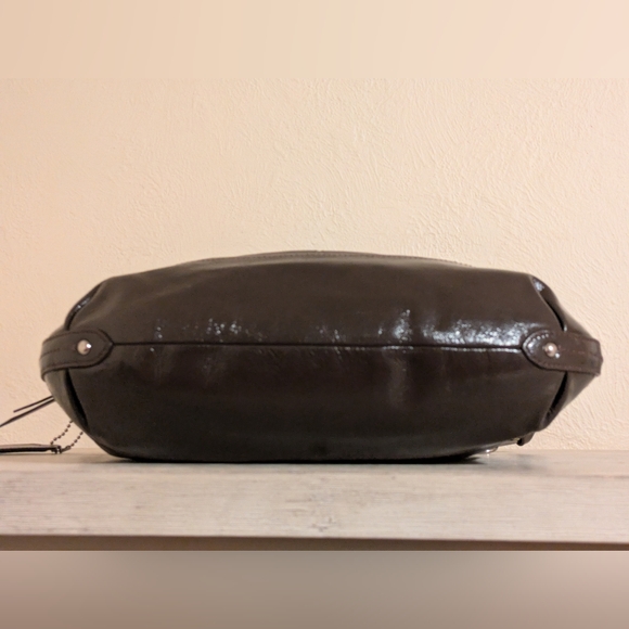 Coach Bag 19726 Beautiful Vintage Mahogany Brown Leather Bag Excellent Condition - Picture 4 of 13